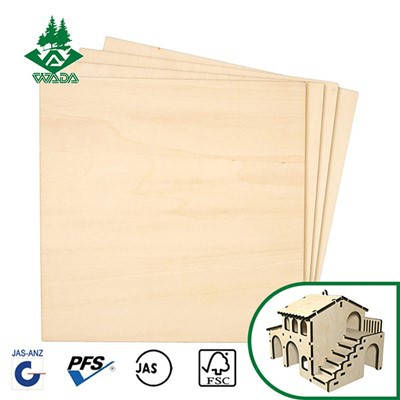Laser opzedeelen Basswood Spärholz